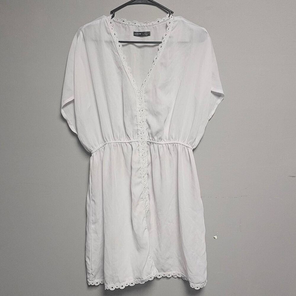 Shein White Cover-ups